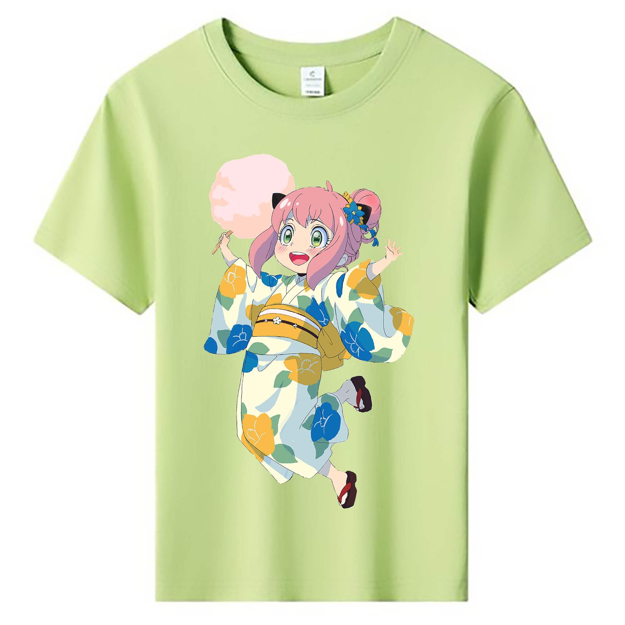 （画像用） SPY×FAMILY间谍家家酒 綿100％キッズTシャツ（フロントプリント）